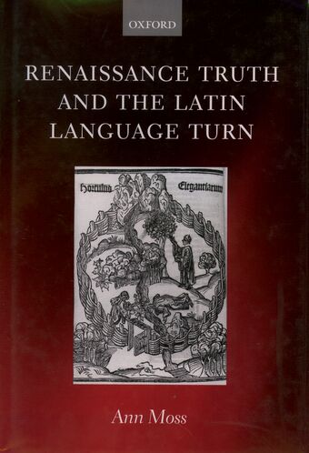 Renaissiance Truth and the Latin Language Turn book cover