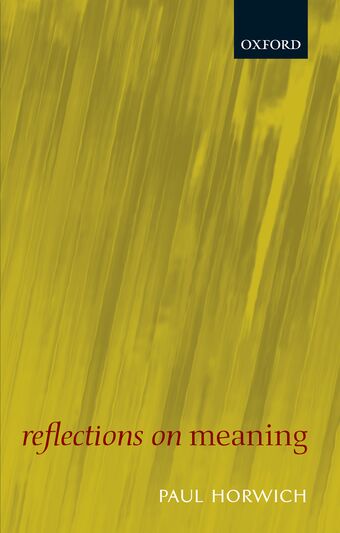 Reflections on Meaning book cover