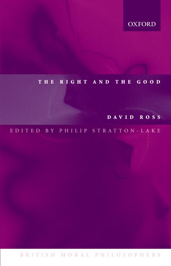 The Right and the Good book cover