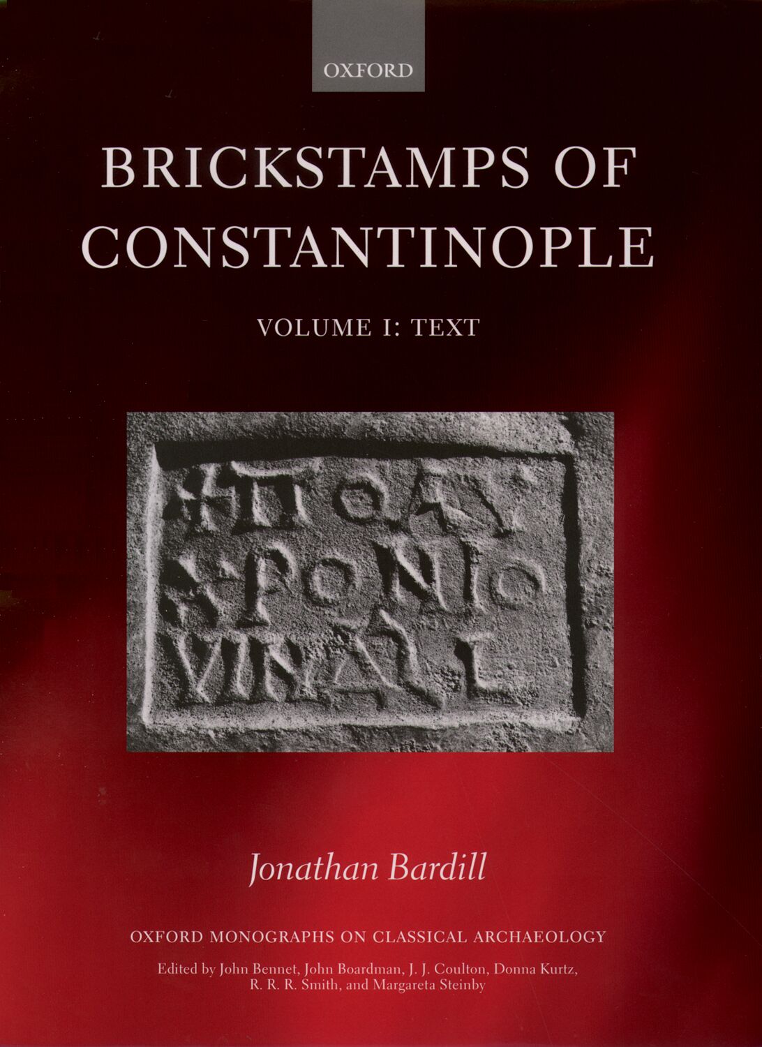 Brickstamps of Constantinople book cover