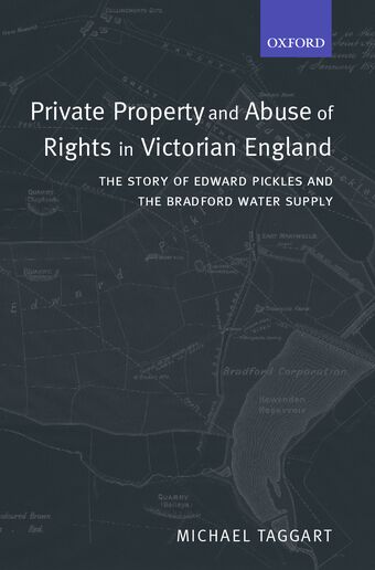Private Property and Abuse of Rights in Victorian England book cover