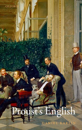 Proust's English book cover