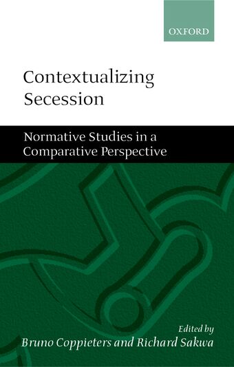 Contextualizing Secession book cover