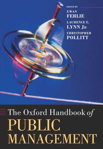 The Oxford Handbook of Public Management book cover