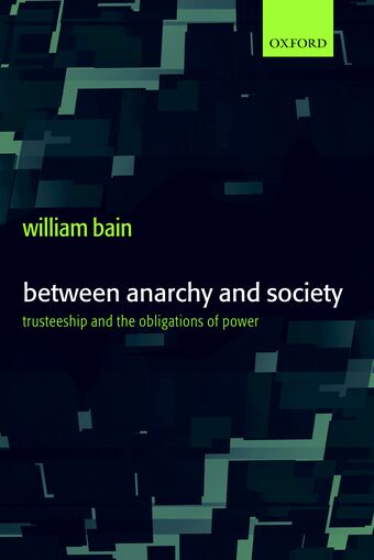 Between Anarchy and Society book cover