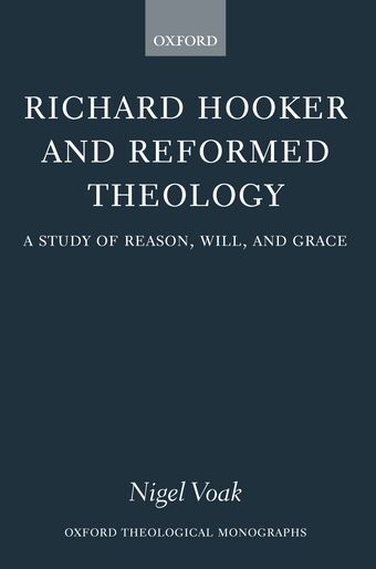 Richard Hooker and Reformed Theology book cover