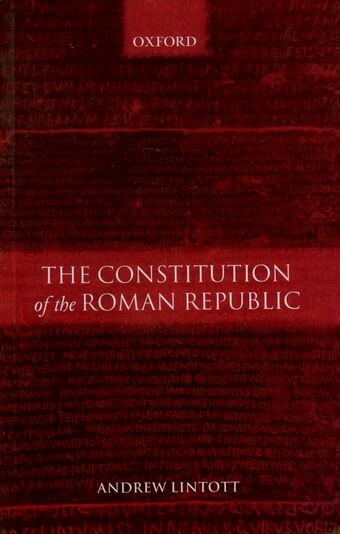 The Constitution of the Roman Republic book cover