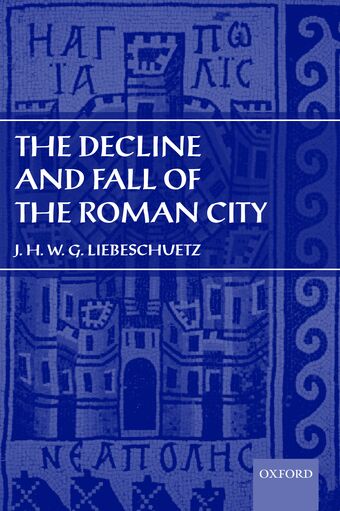 The Decline and Fall of the Roman City book cover