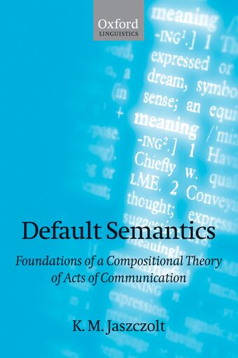 Default Semantics book cover
