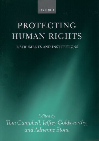 Protecting Human Rights book cover
