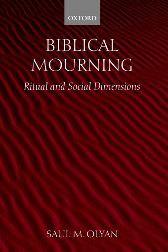 Biblical Mourning book cover