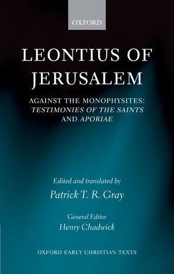 Leontius Of Jerusalem book cover
