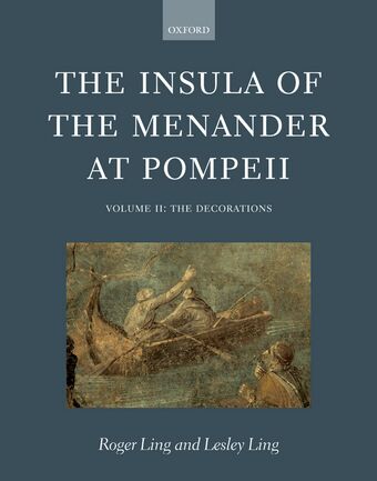Insula of the Menander at Pompeii book cover