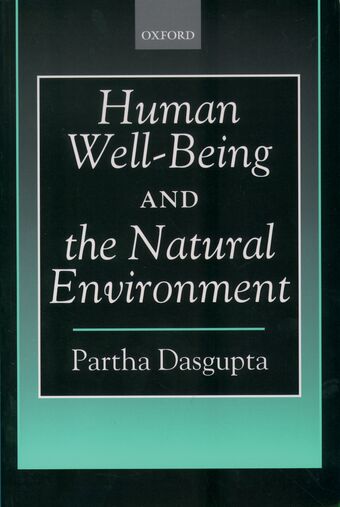 Human Well-Being and the Natural Environment book cover