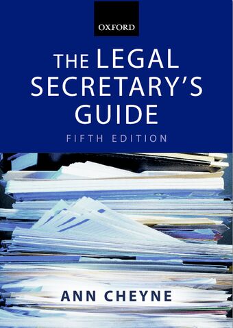 The Legal Secretary's Guide book cover