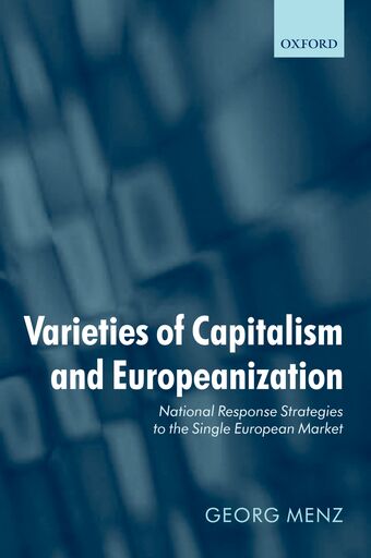 Varieties of Capitalism and Europeanization book cover