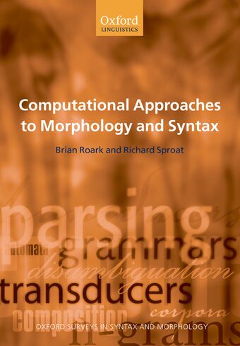Computational Approaches to Morphology and Syntax book cover