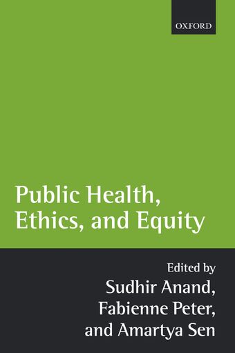 Public Health, Ethics, and Equity book cover