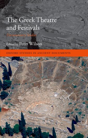The Greek Theatre and Festivals book cover