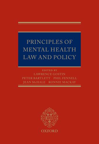 Principles of Mental Health Law and Policy book cover