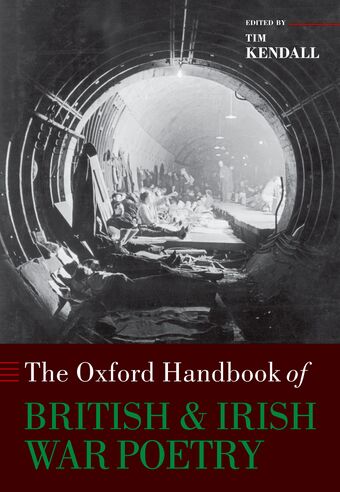 The Oxford Handbook of British and Irish War Poetry book cover