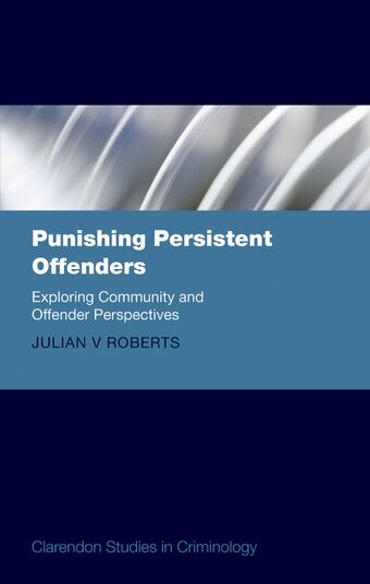 Punishing Persistent Offenders book cover