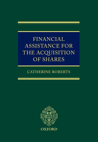 Financial Assistance for the Acquisition of Shares book cover
