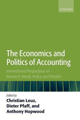 The Economics and Politics of Accounting book cover