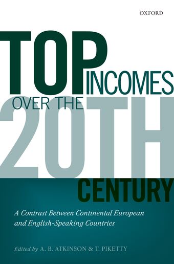 Top Incomes Over the Twentieth Century book cover