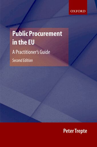 Public Procurement in the EU book cover