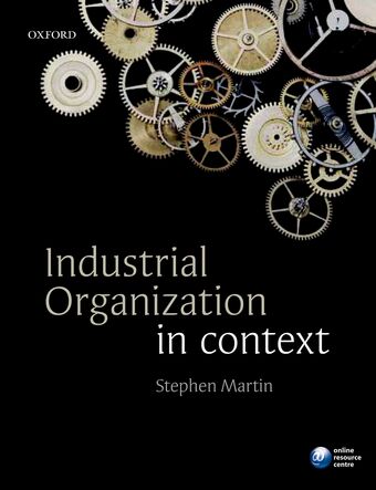 Industrial Organisation In Context book cover