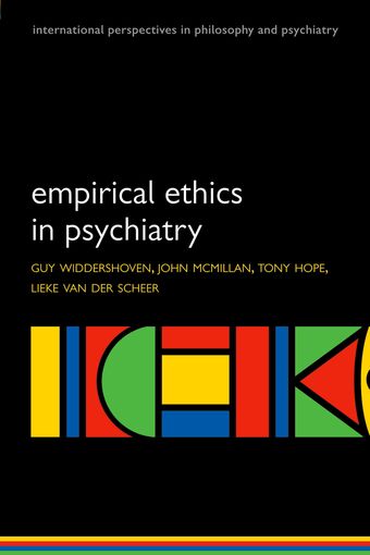 Empirical Ethics in Psychiatry book cover
