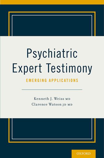 Psychiatric Expert Testimony book cover