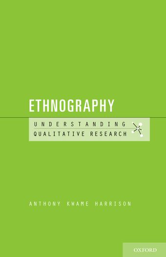 Ethnography book cover