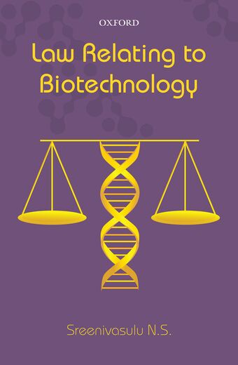 Law Relating to Biotechnology book cover