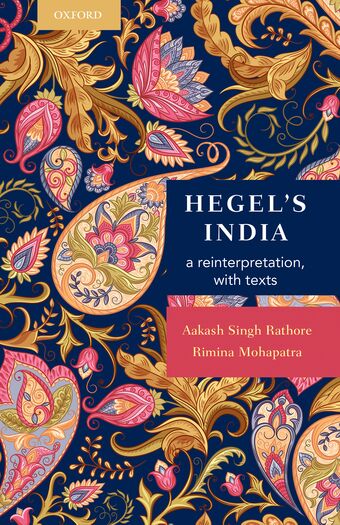 Hegel's India book cover