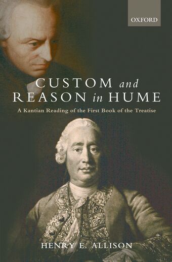 Custom and Reason in Hume book cover