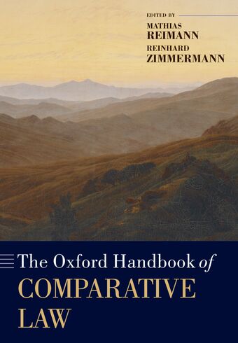 The Oxford Handbook of Comparative Law book cover