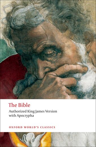 The Bible: Authorized King James Version book cover