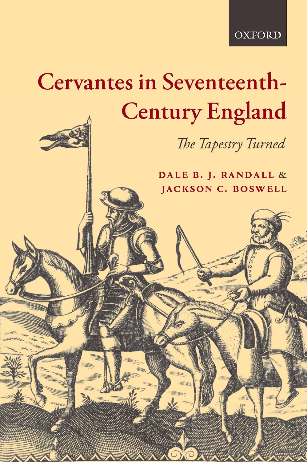 Cervantes in Seventeenth-Century England book cover