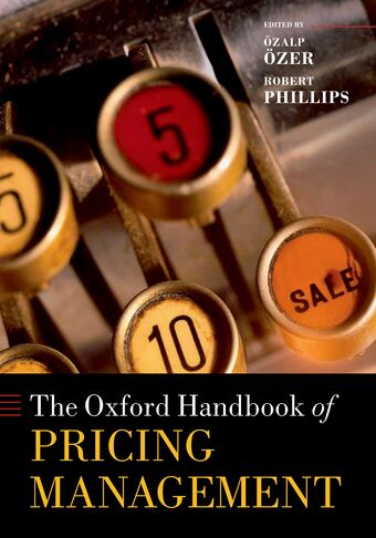 The Oxford Handbook of Pricing Management book cover