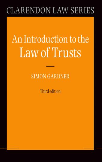 An Introduction to the Law of Trusts book cover