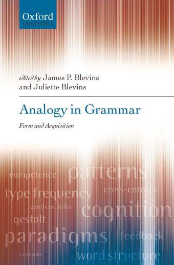 Analogy in Grammar book cover