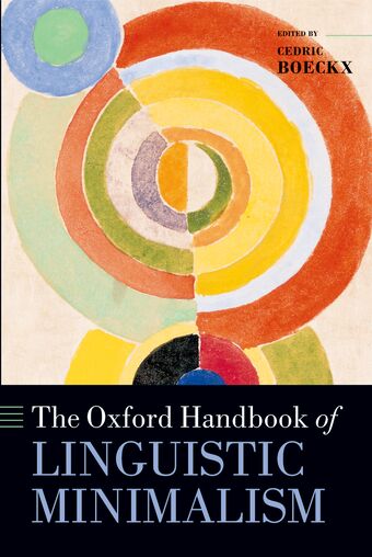 The Oxford Handbook of Linguistic Minimalism book cover
