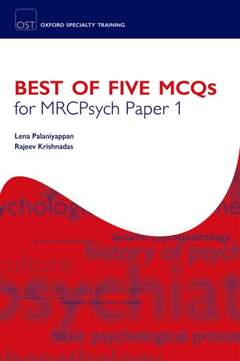 Best of Five MCQs for MRCPsych Paper 1 book cover