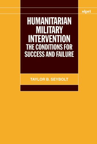 Humanitarian Military Intervention book cover