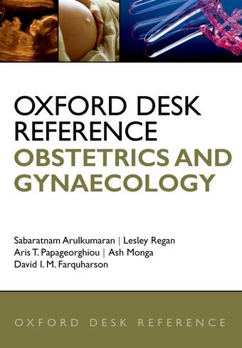 Oxford Desk Reference: Obstetrics and Gynaecology book cover