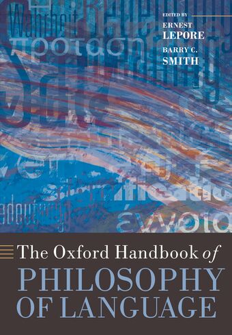The Oxford Handbook of Philosophy of Language book cover
