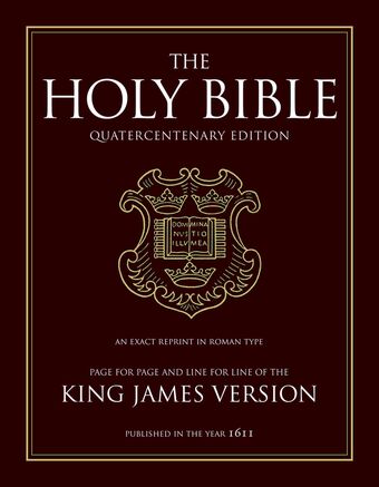 King James Bible book cover