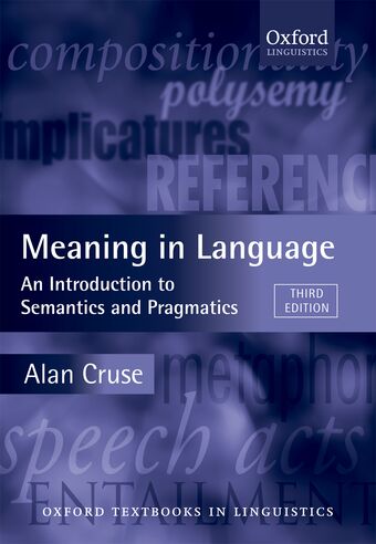 Meaning in Language book cover